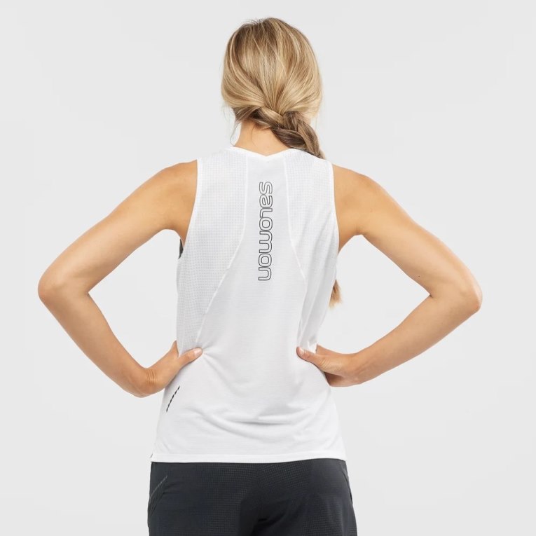 Tank Top Salomon Sense Aero Mujer Blancos | MX WLRU729